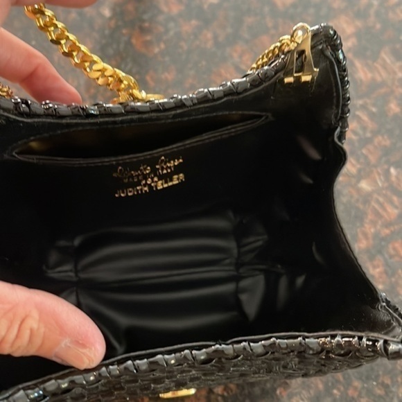 Vintage Roberto Ricci for Judith Teller basket crossbody  bag - Picture 4 of 4